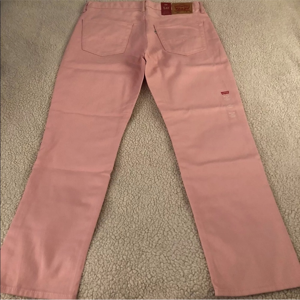 LEVI'S Men's 541 Athletic Fit Jeans, Pink - Picture 6 of 8
